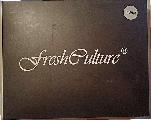 Fresh Culture - Navy Blue - Microfiber Okeotex Bed Skirt