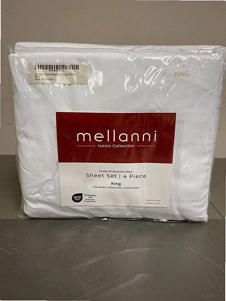 Mellanni King Sheets Set - 4 PC Iconic Collection Bedding - Hotel Luxury, Extra