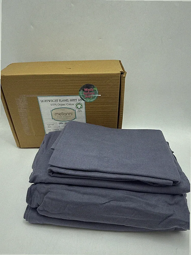 Mellanni Queen Sheets Set - 4 PC Iconic Collection Bedding - Hotel Luxury Gray