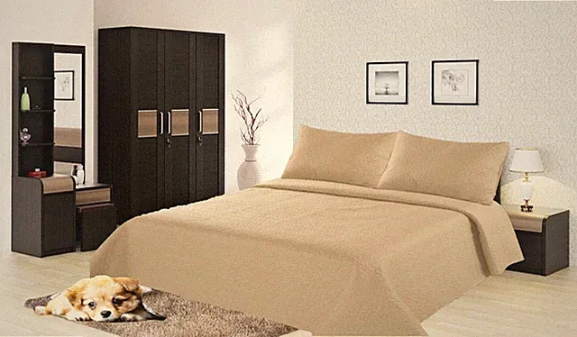 NEW All Seasons Coverlet Bed Top Dressing Bedding Quilted Bedspread Pillow Shams